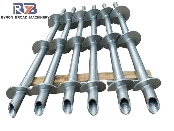 New Construction Reinforcement Repair Installing Helical Piers Anchors